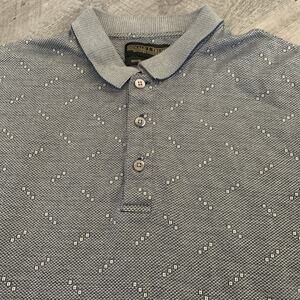 Donald J Trump Collection Golf Polo Mens Medium Double Mercerized Cotton Shirt